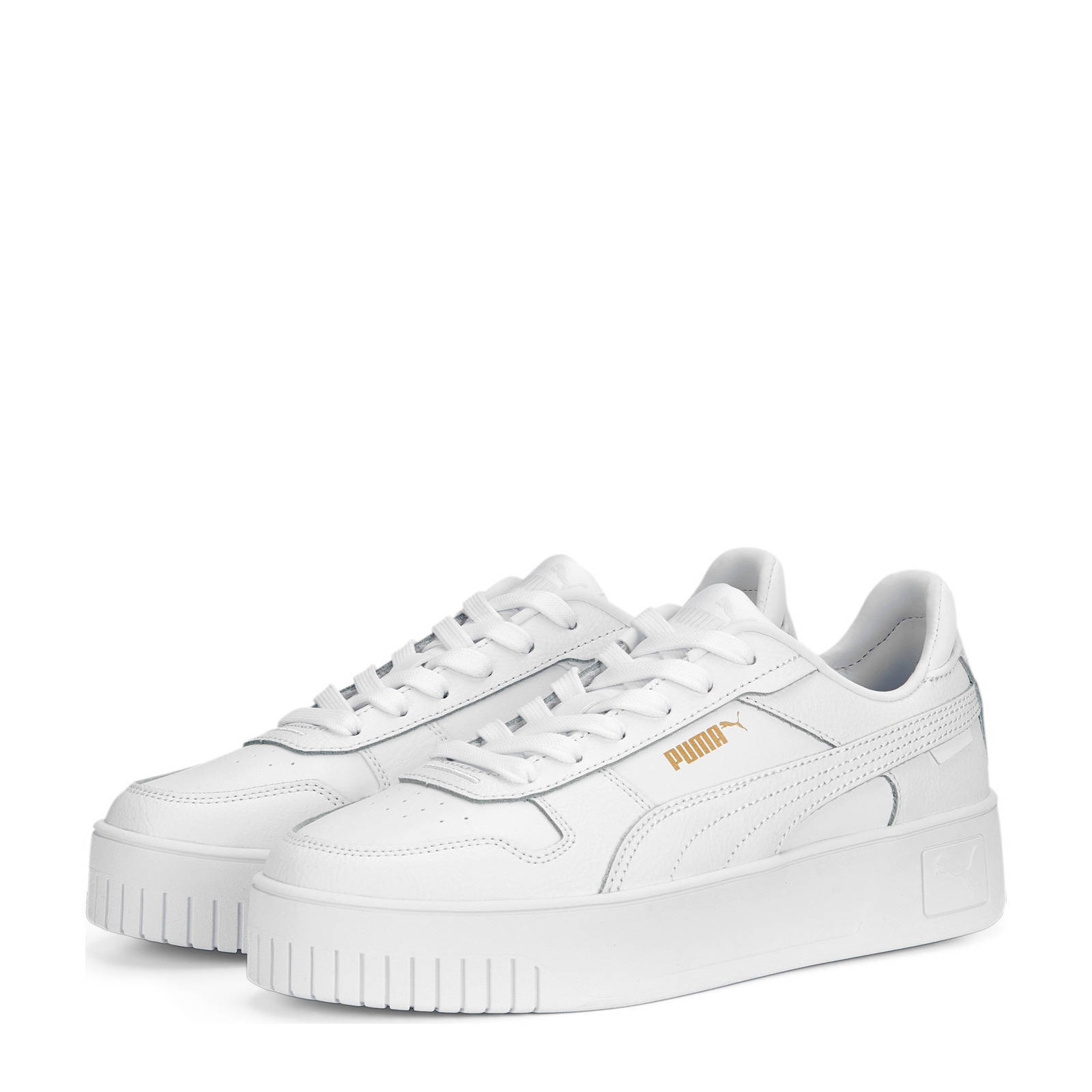 White puma 2024 carina sneakers