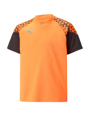   sport T-shirt oranje/zwart