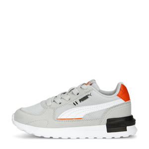 Graviton  sneakers grijs/wit/oranje