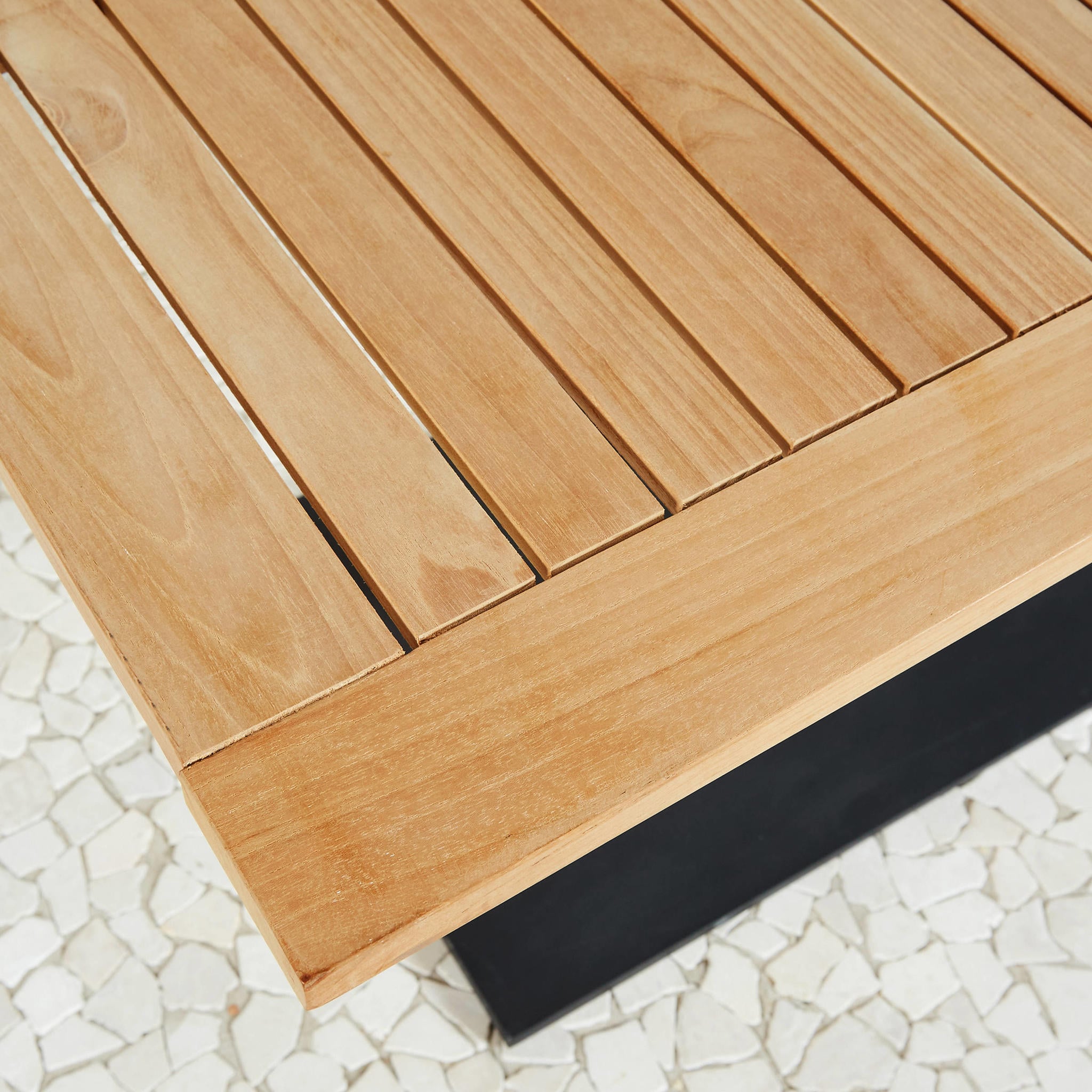 NOUS Garden teak tuintafel Beira (120x80 cm) - Afbeelding 5