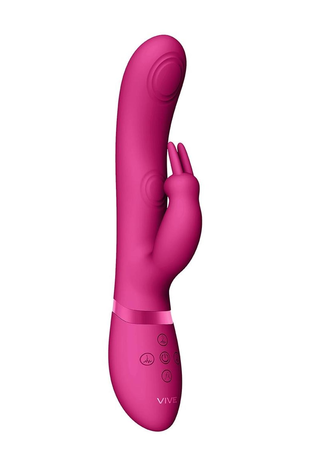 Vive Luxe Oplaadbare vibrator Met Pulsatie May - Roze