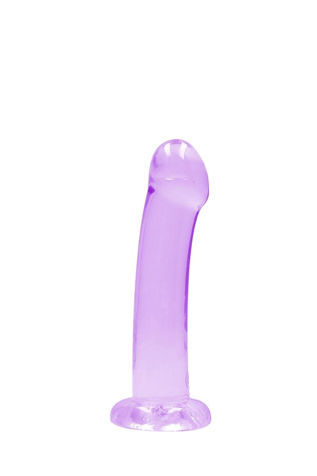 RealRock Niet-Realistische dildo Met Zuignap - Paars - 17 cm