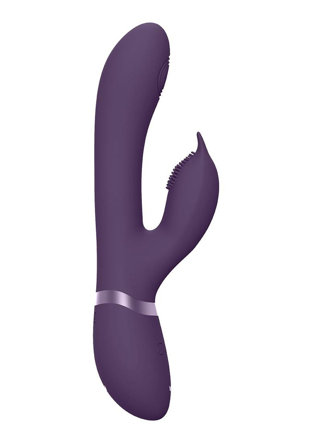 Vive aimi - oplaadbare g-spot & clitoris vibrator - paars | wehkamp