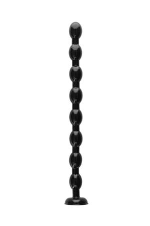 Ass Snake Beaded dildo - Zwart