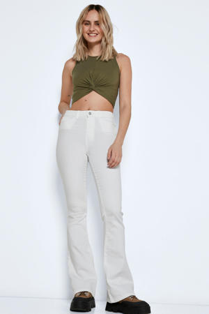 flared jeans NMSALLIE wit