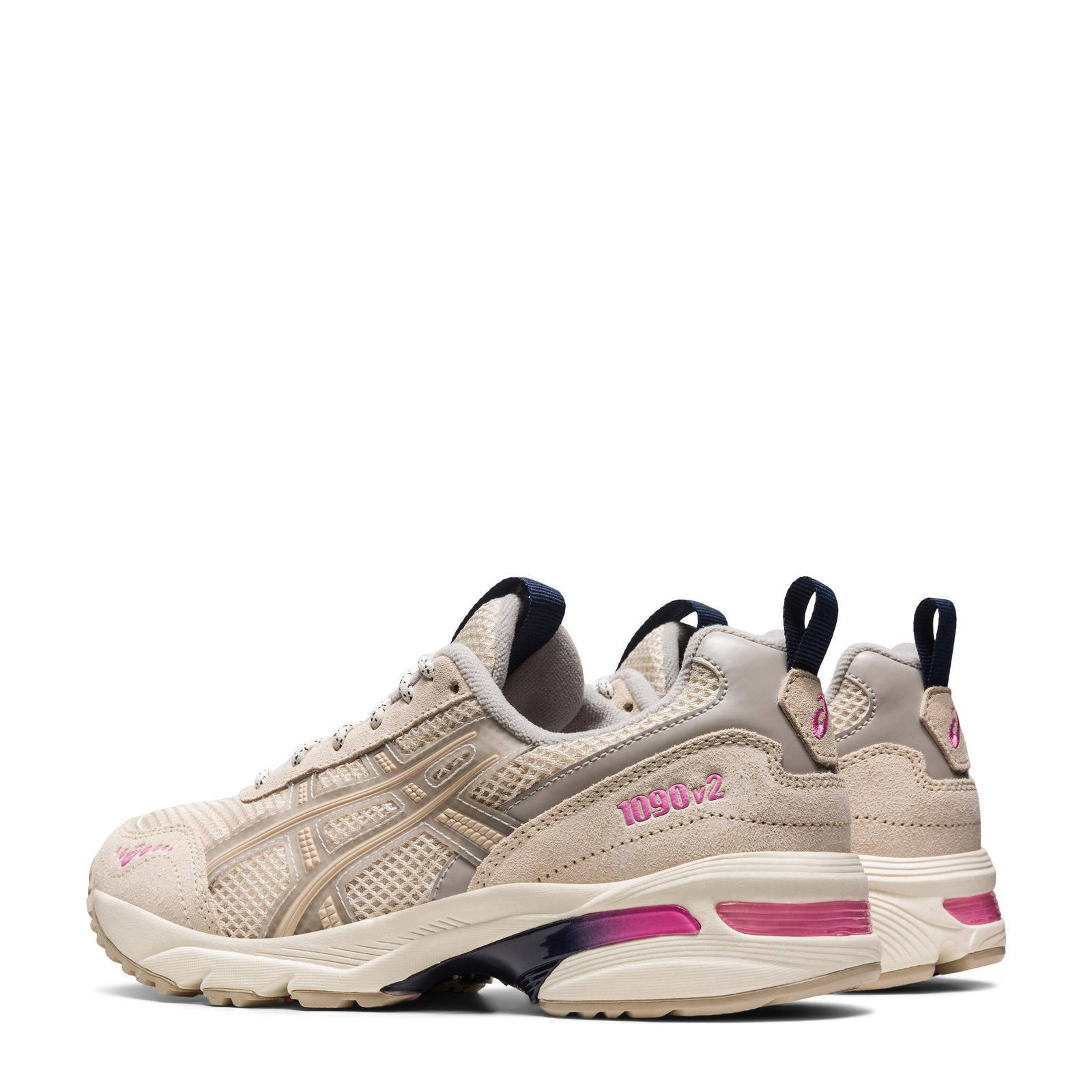 ASICS Gel-1090 Bnd sneakers beige/grijs/roze | wehkamp
