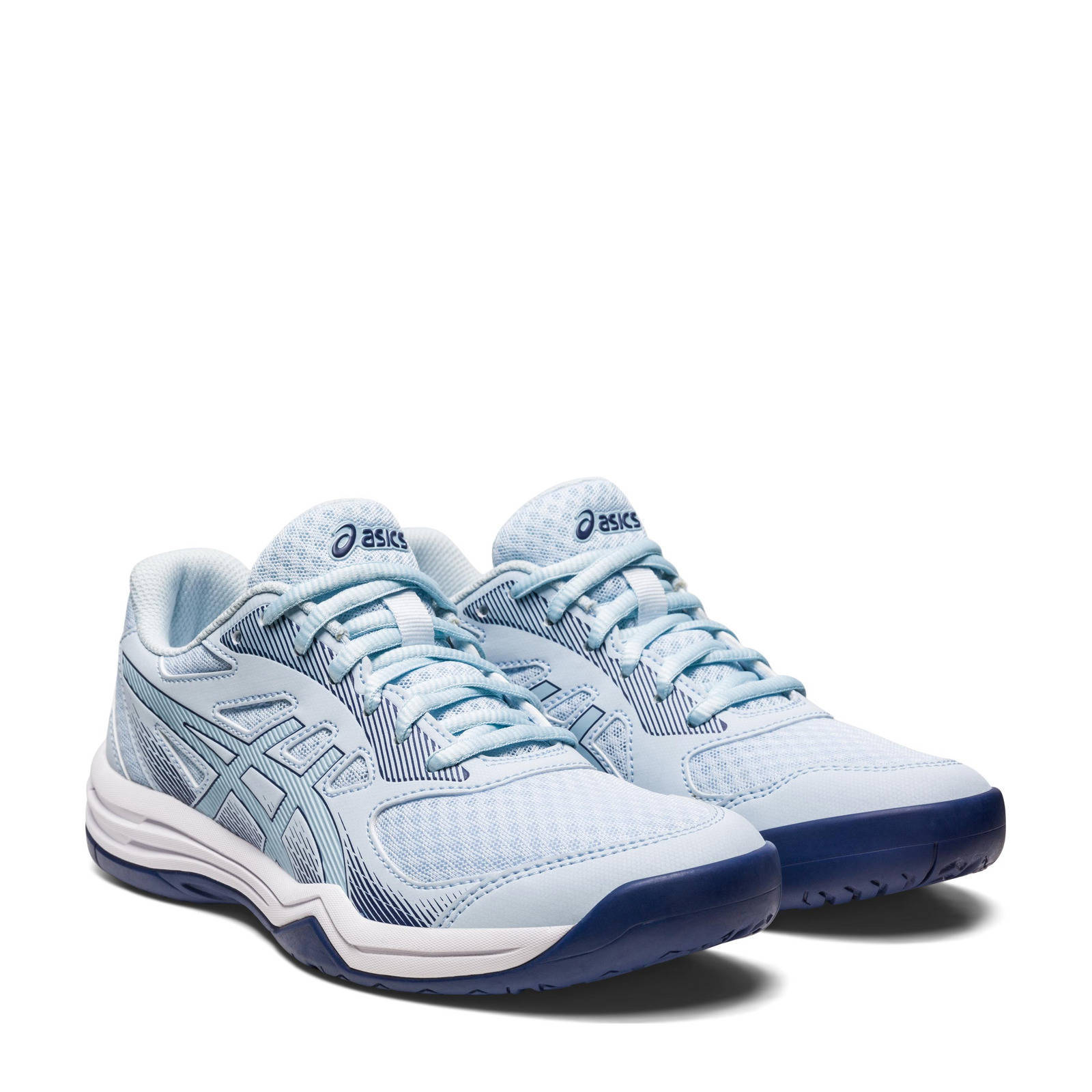 ASICS Upcourt 5 tennisschoenen blauw | wehkamp