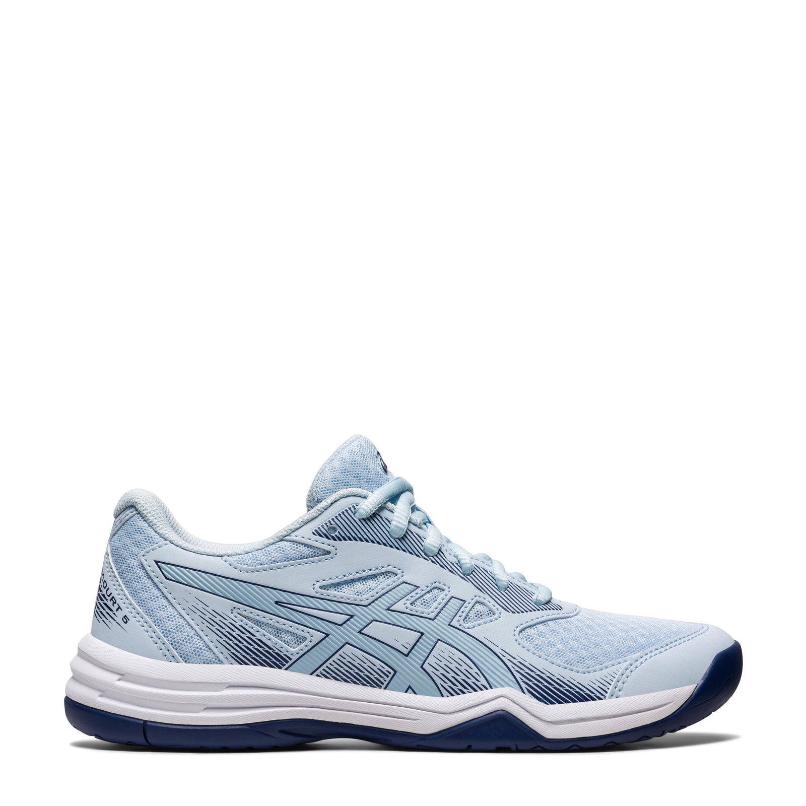ASICS Upcourt 5 tennisschoenen blauw | wehkamp