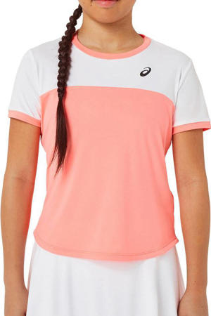 sport T-shirt roze/wit