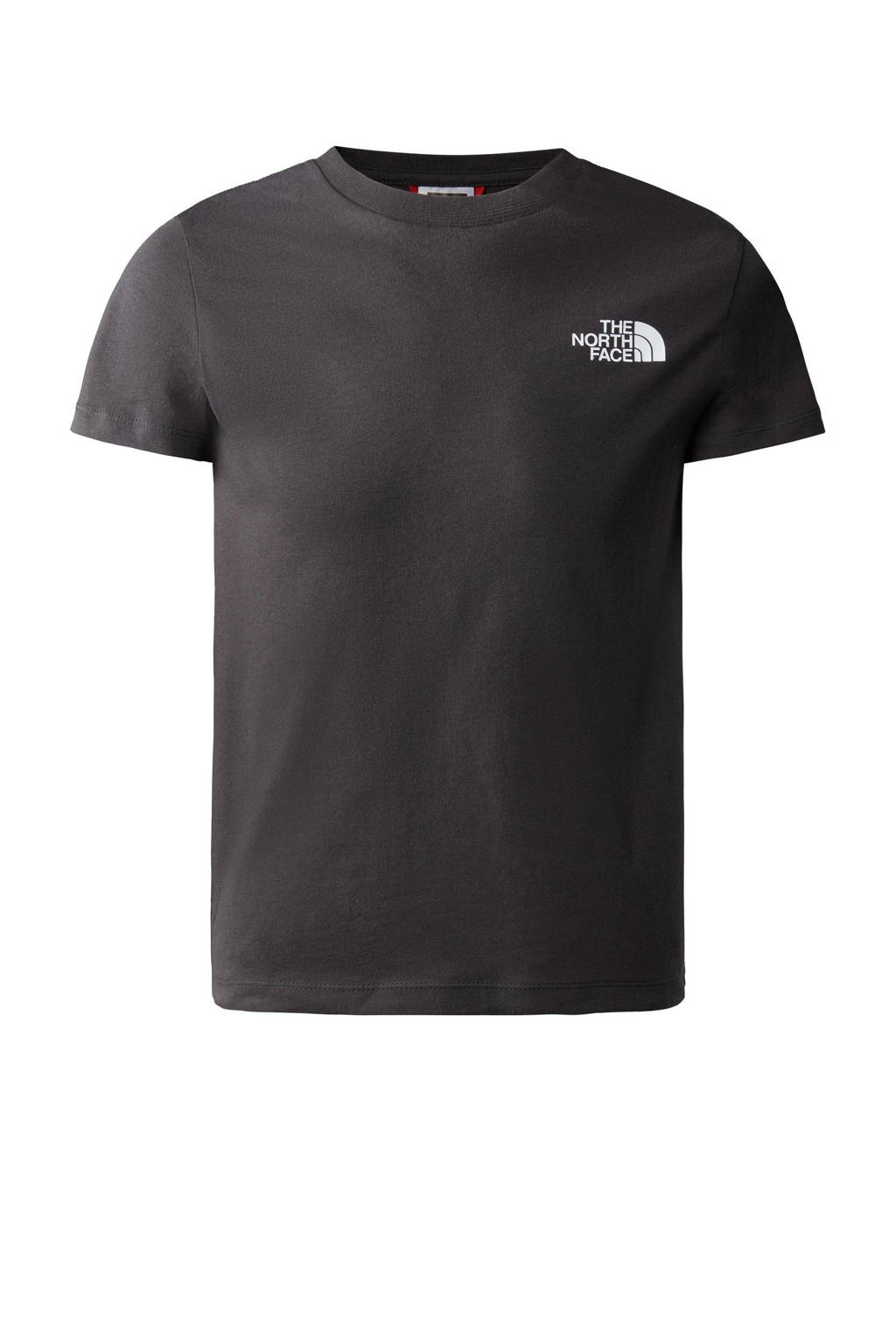 cel Luchten Markeer The North Face T-shirt met logo antraciet | wehkamp