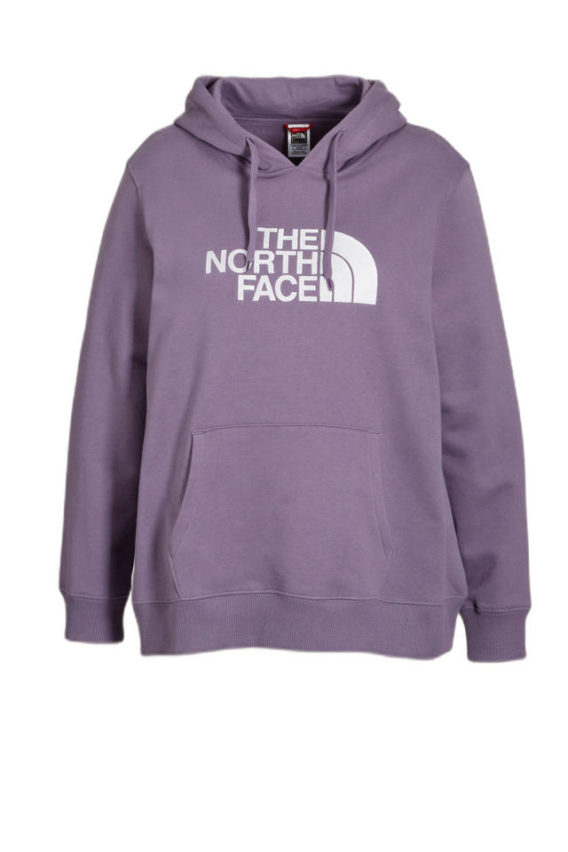 tyfoon cijfer boiler The North Face Plus Size hoodie Drew Peak paars | wehkamp
