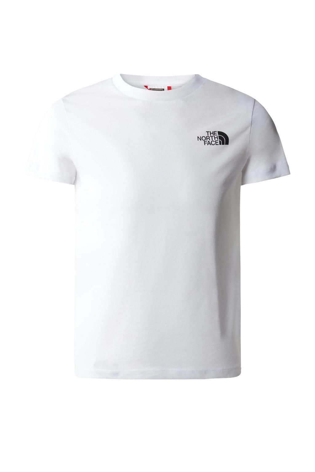 The North Face Tshirt met logo wit wehkamp
