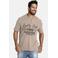 Jan Vanderstorm loose T-shirt NANTE Plus Size beige