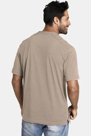 thumbnail: Jan Vanderstorm loose T-shirt NANTE Plus Size beige