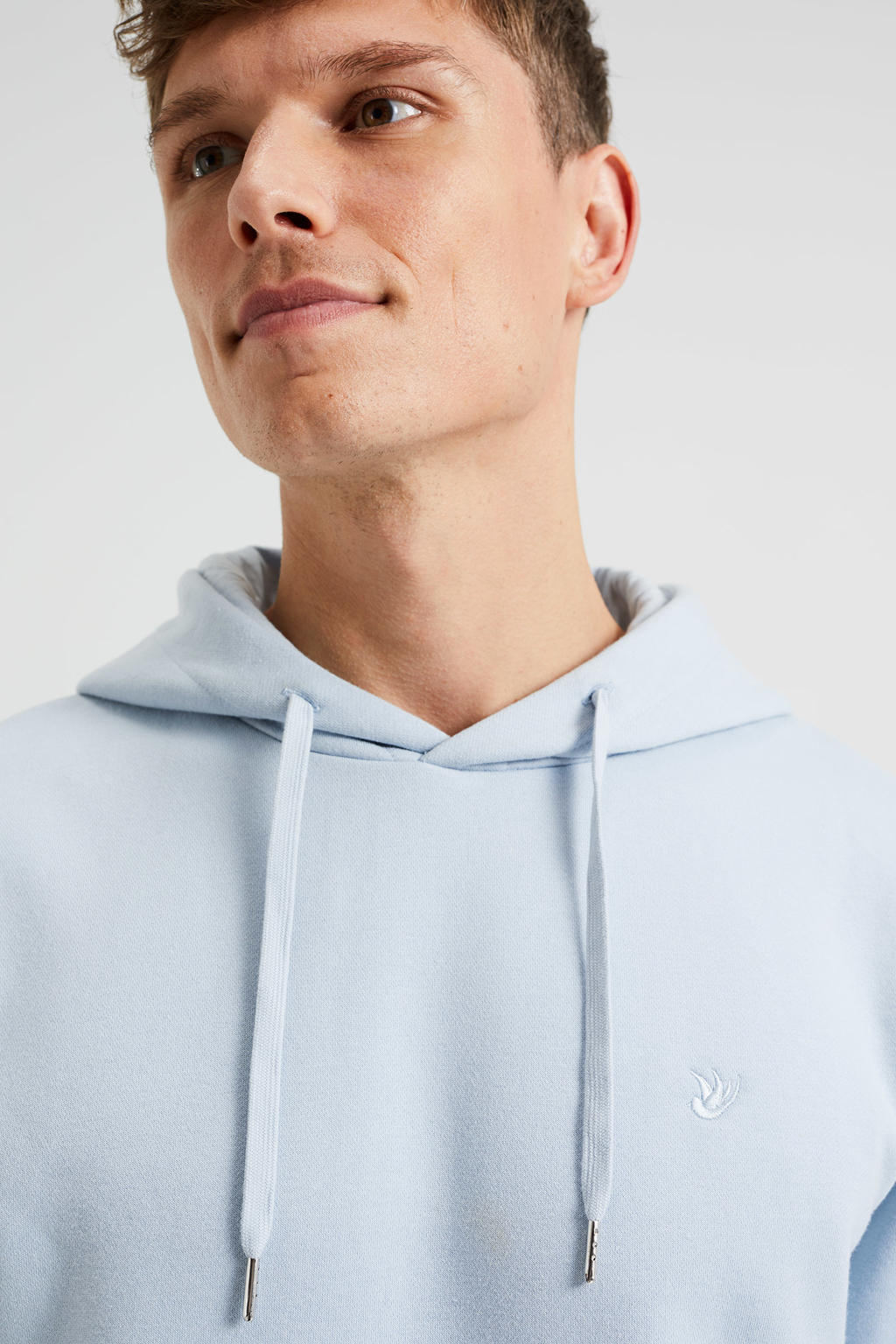 WE Fashion hoodie met logo angel blue wehkamp