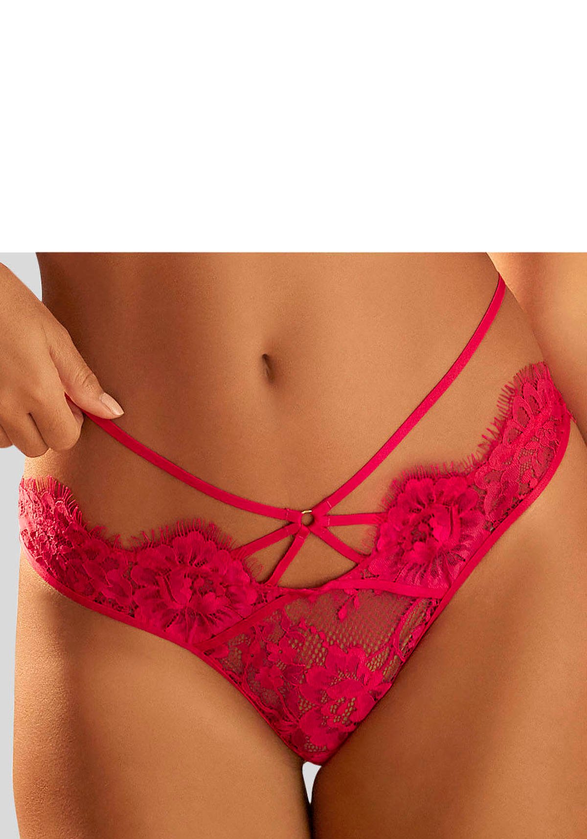 Lascana string fuchsia kopen? Morgen in huis wehkamp