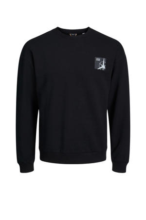 sweater JCOFILO met backprint black