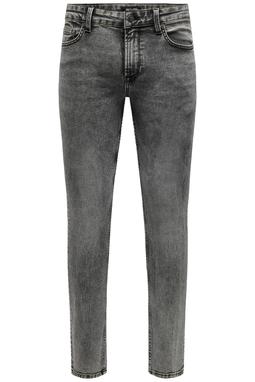 Jeans ONLY & SONS Slim Fit - Corte Ajustado, Tiro Medio, De Algodón Elástico