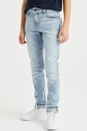 slim fit jeans bleached denim