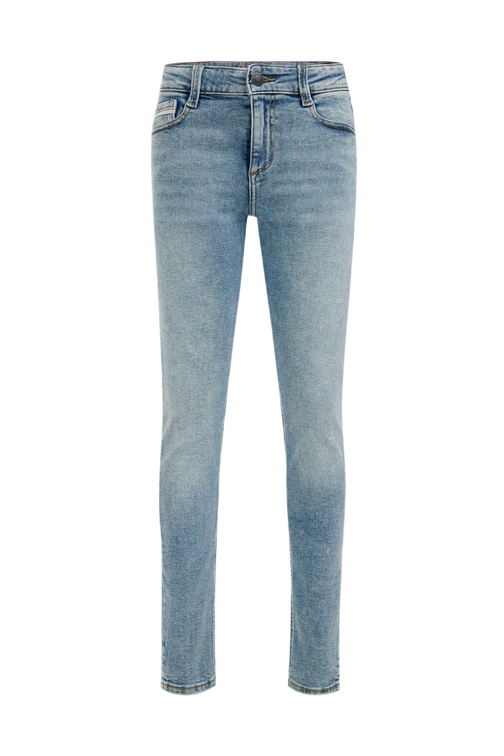 WE Fashion Blue Ridge slim fit jeans bleached denim wehkamp