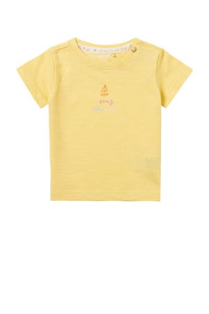 baby T-shirt Nanuet van biologisch katoen geel