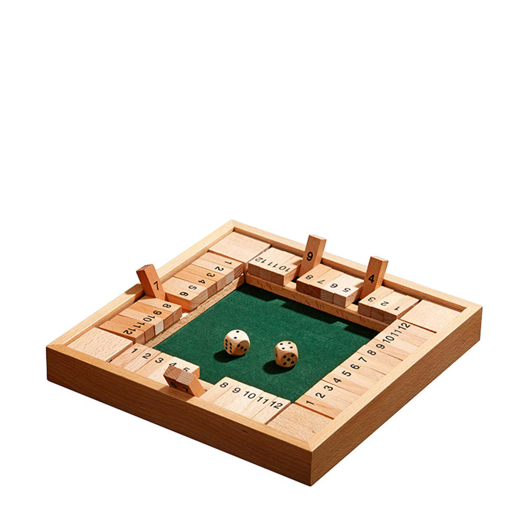 Philos Shut the Box 12 4 speler 245x245 mm
