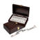 Philos Domino dubbel 9 walnoten box 20x12,5cm