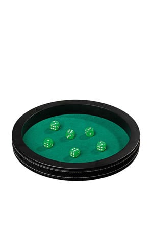 dobbelpiste kunstleren rand 35cm Dobbelpiste met kunstleren rand (35cm)