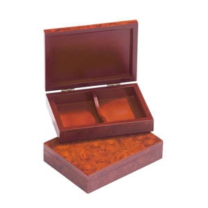 houten opbergbox voor een kaartspel