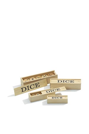 houten dobbelstenen 30mm Houten dobbelstenen (30mm)