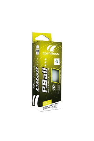 tafeltennisballen P-ball *** wit 3 st. Tafeltennisballen P-ball *** 3 stuks (wit)