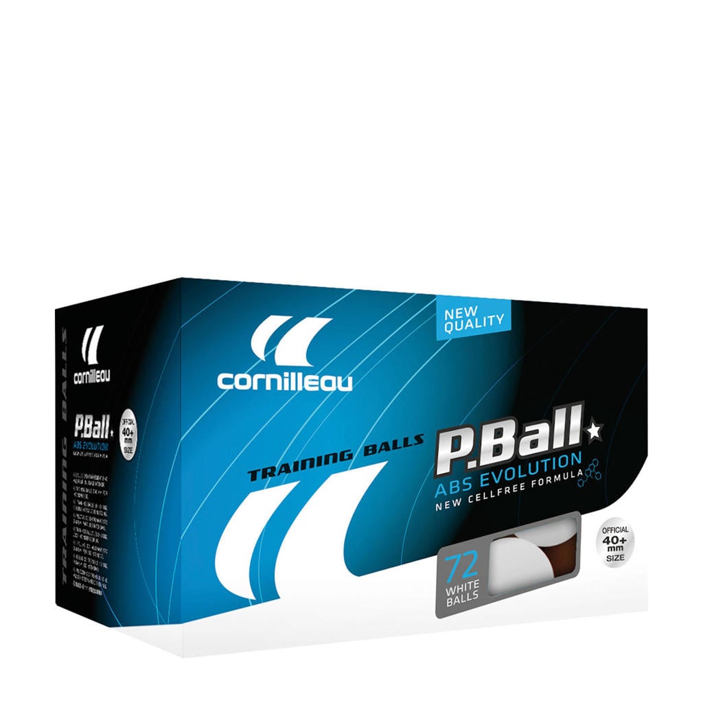 Cornilleau Tafeltennisballen 72 st stuks (40mm)