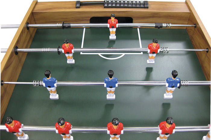 COSTWAY 2-in-1 tafelvoetbaltafel, kicktafel incl. 14 voetballen en 2 ballen, tafelvoetbal met puntenteller en afneembare poten, speeltafel voor volwassenen en kinderen, tafelvoetbal voor bars en COSTWAY 2-in-1 tafelvoetbaltafel, kicktafel incl. 14 voetballen en 2 ballen, tafelvoetbal met puntenteller en afneembare poten, speeltafel voor volwassenen en kinderen, tafelvoetbal voor bars en