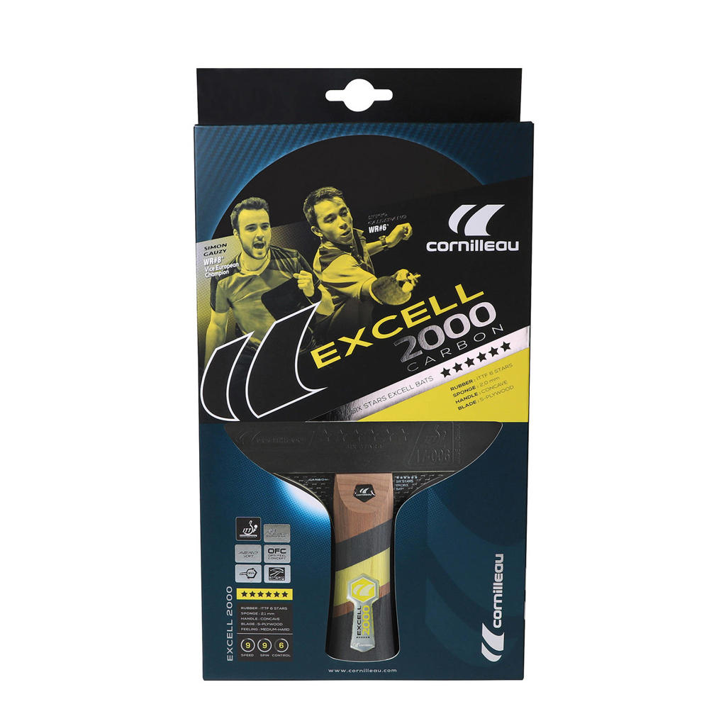 Cornilleau Excell 2000 Carbon bat indoor Excell 2000 Carbon bat indoor