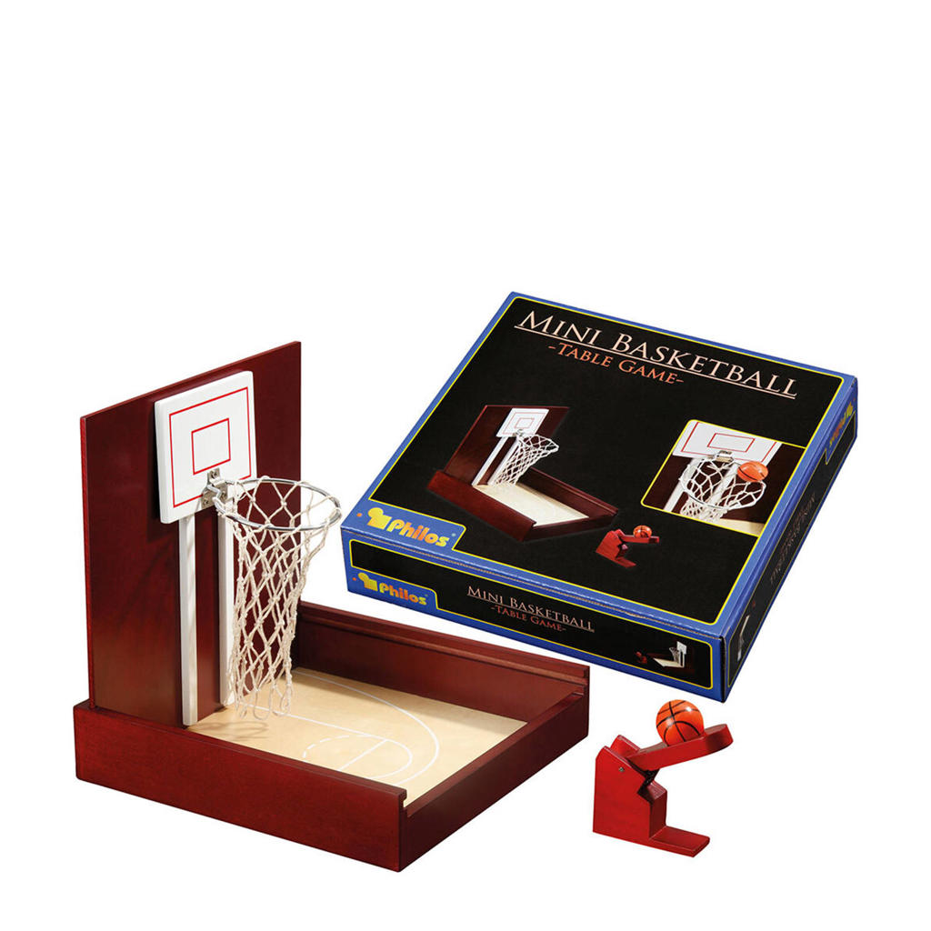 Philos Mini basketbal tafelspel (245x245x255mm)