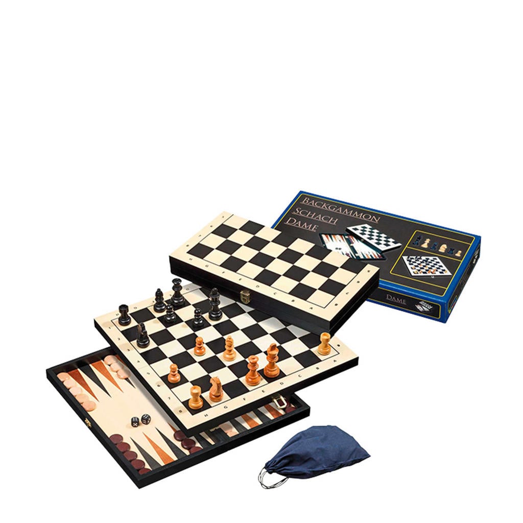 Philos Backgammon 3-1 set 44mm