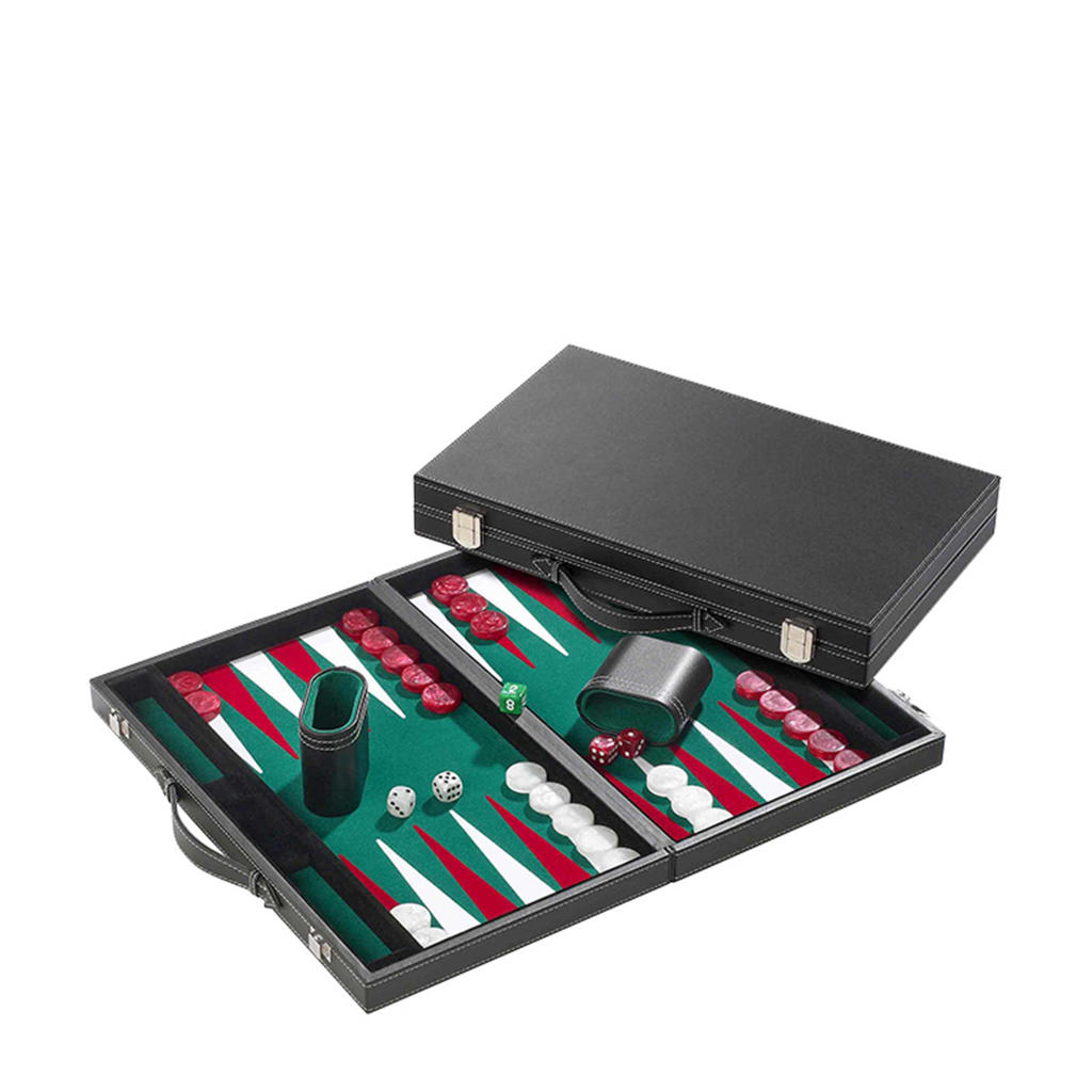 Philos Backgammon groen medium 28x23,5cm