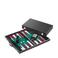 Philos Backgammon groen medium 28x23,5cm