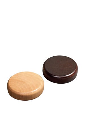 Backgammon stenen groot 35x8mm 30st Backgammon stenen 30 stuks