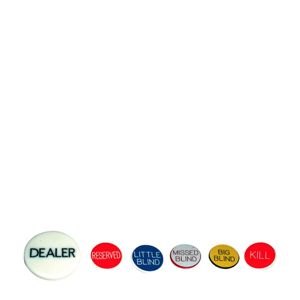 Buffalo Dealer fiches set
