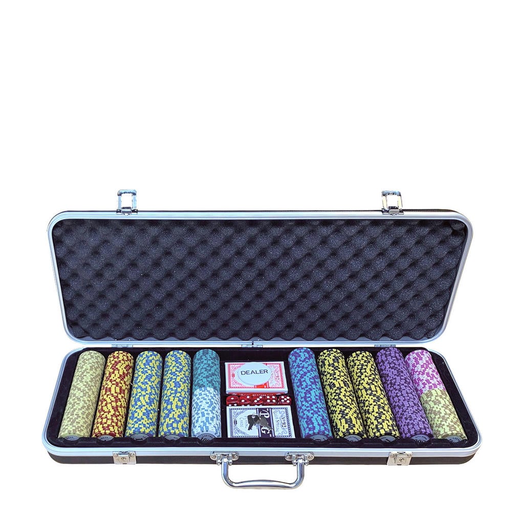 Buffalo Pokerset DLX 500 Chips 14 gr Value