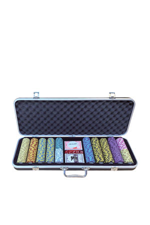 Pokerset DLX 500 Chips 14 gr Value Value pokerset DLX 500 chips