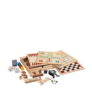 houten game set Compendium 10 - groot Houten gameset Compendium