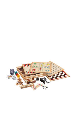 houten game set Compendium 10 - groot Houten gameset Compendium