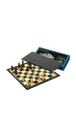 schaak set standaard 30 mm veld Schaakset standaard (veldmaat 30 mm)