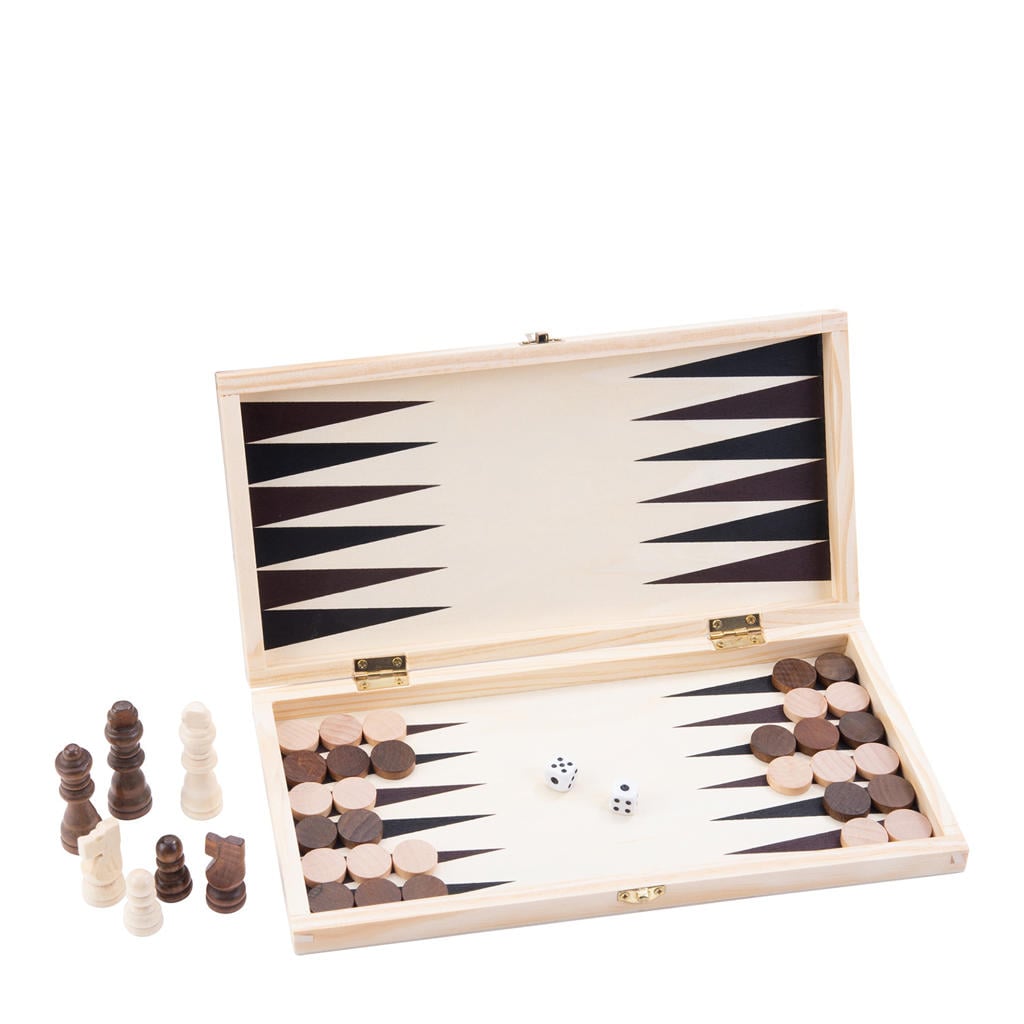Buffalo Schaak/ Backgammon set