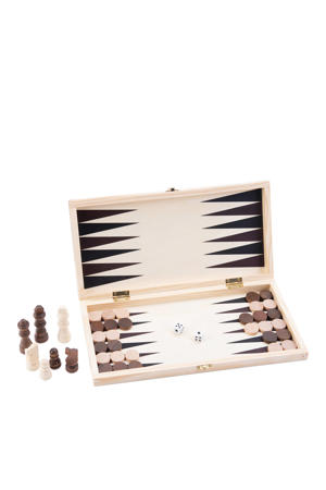 Schaak/ Backgammon set Schaak-/ backgammon set