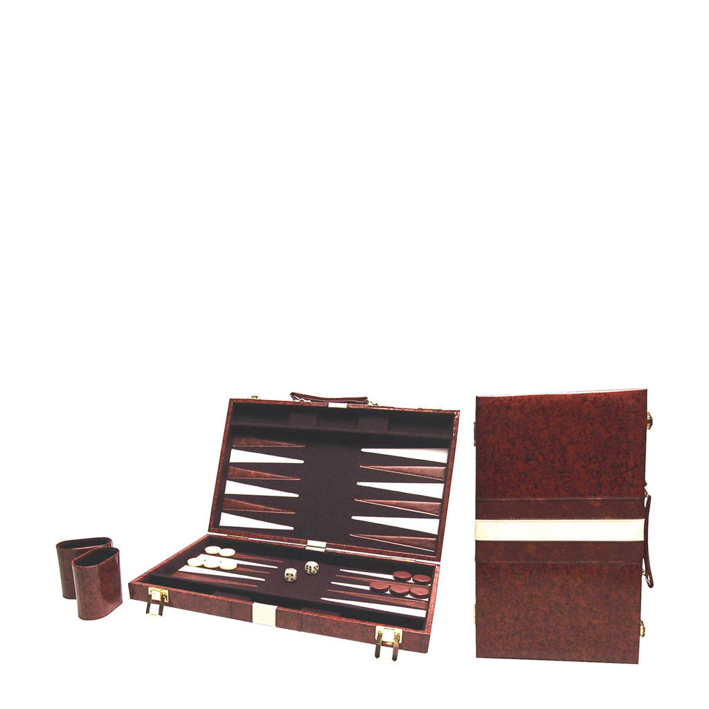 HOT Backgammon bruin 38 x 48 cm Buffalo