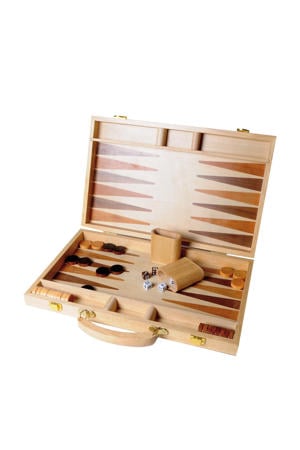 backgammon ingelegd hout 38,1 cm
