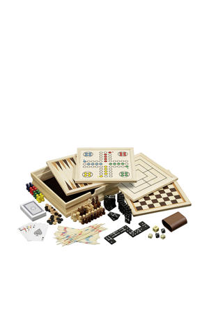 houten spellen set Compendium 10 - klein Compendium houten spellenset